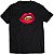 Camiseta Boca sexy dentes de ouro Camisa moda street estilo - Imagem 1