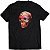 Camiseta Caveira psicodélica camisa skull estilo de rua - Imagem 1