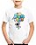 Camiseta Infantil galaxia astronauta planeta aniversário - Imagem 2