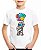 Camiseta Infantil astronauta balões planeta galáxia presente - Imagem 1