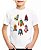 Camiseta Infantil foguetes tipos de espaço nave menino - Imagem 2