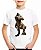 Camiseta infantil T-rex Tiranossauro Rex Dinossauro dino - Imagem 2