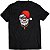 Camiseta papai noel swag camisa preta moda de rua street - Imagem 1