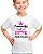 Camiseta infantil promovida a irmã mais velha coroa rosa - Imagem 1