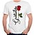 Camiseta grátidão seja grato camisa rosa flor - Imagem 1