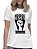 Camiseta feminina educação resiste camisa blusa porfessora - Imagem 1