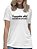 Camiseta feminina fofoqueira não comentarista de boatos - Imagem 1