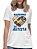 Camiseta feminina madrinha de autista autismo blusa camisa - Imagem 1