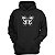 Casaco moletom caveira borboleta inverno butlerfly skull - Imagem 1