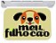Capacho pet meu filho cão tapete para porta 40x90 fofo - Imagem 1