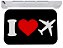 Capacho i love VIAJAR VIAGEM tapete eu amo viajar 40x60 - Imagem 1