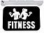 Capacho academia fitness tapete de porta 40x60 - Imagem 1