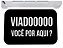 Capacho viado você por aqui? tapete divertido 40x60 - Imagem 1