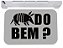 Capacho divertido tatu do bem tapete para porta 40x60 - Imagem 1