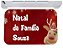 Capacho natal da famlia com nome personalizado tapete 40x60 - Imagem 1