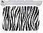 Capacho zebra zebrinha tapete estampa animal 40x60 - Imagem 1