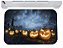 Capacho aboboras de halloween tapete dia das bruxas 40x60 - Imagem 1