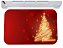 Capacho decorativo arvore de natal tapete para porta 40x60 - Imagem 1