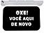 Capacho oxe você de novo aqui tapete para porta 40x60 - Imagem 1
