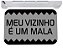 Capacho divertido meu vizinho é um mala tapete 40x60 - Imagem 1