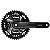 PEDIVELA SHIMANO TOURNEY TX FC-TX801 175 MM 42-32-22D | PRETO - Imagem 1