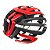 CAPACETE LAZER Z1 TAMANHO M (55-59 CM) | VERMELHO, PRETO E BRANCO - Imagem 4