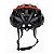 CAPACETE ABSOLUTE PRIME TAMANHO G (58-61 CM) | PRETO E VERMELHO - Imagem 3