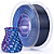 Filamento Elegoo PLA SILK 1.75mm 1Kg Azul Roxo Preto - Imagem 1