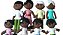 Família Terapêutica Pedagógica Negra E Branca Sexuada - Imagem 4