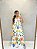 Vestido Longo Fivela Floral - Imagem 1