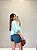 Short Jeans Vintage c/ Recortes - Imagem 4
