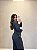 Calça Jeans Wide Leg Preto Estonado - Imagem 3