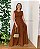 Vestido Heloísa Marrom - Imagem 1