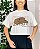 Cropped Tee-shirt Cowboys Branco OFF - Imagem 1