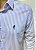 CAMISA SOCIAL SLIM FIT - LISTRAS AZUL - Imagem 2