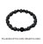 PULSEIRA ROCK COM HEMATITA/ONIX - PRETA - Imagem 2