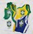 BODY COM ZIPER SELEÇÃO BRASILEIRA - Imagem 2