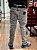 CALÇA CITY DENIM CINZA RESPINGOS - Imagem 3
