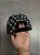 Boné Louis Vittuon Estampa/couro preto - Imagem 3