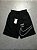 BERMUDA NIKE MOLETOM LOGOTIPO SWOOSH PRETO - Imagem 1
