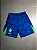 Shorts Seleção Brasileira Calção Azul - Imagem 1
