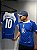 Camisa Brasil Azul Total 90 - Ronaldinho 10 Retrô 2005 - Imagem 1