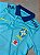 Camisa Brasil Polo De Treino - Azul Claro - Imagem 2