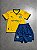 Kit infantil Palmeiras 2025/26 amarelo - Imagem 1