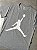 CAMISETA NIKE AIR JORDAN CINZA - Imagem 2