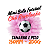 Bola para Chá Revelação tema Futebol tamanho 150mm (mini) - Imagem 2