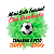 Bola para Chá Revelação tema Futebol tamanho 150mm (mini) - Imagem 4
