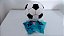 Bola Futebol para Chá Revelação (tema tradicional) Cor Azul 200g - Imagem 3