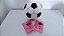 Bola Futebol para Chá Revelação (tema tradicional) Cor Rosa 200g - Imagem 3