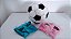 Bola Futebol para Chá Revelação (tema tradicional) 2 Cores: Rosa e Azul - Imagem 3